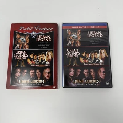 Triple Feature Urban Legend Collection Final Cut Bloody Mary 3 Disc Slipcover - Image 1 of 4