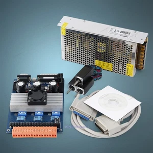 3 Axis TB6600 Controller HB Nema08 4.17oz-in Motor 12V Power Supply For CNC Kit - Picture 1 of 9