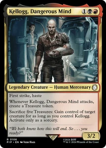 Magic The Gathering Kellogg, Dangerous Mind [Fallout] casi como nuevo Magic - Imagen 1 de 1