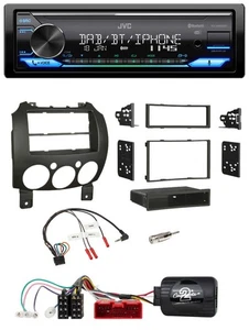 JVC Bluetooth DAB USB Lenkrad Autoradio für Mazda 2 2007-2014 nur Panasonic OEM - Bild 1 von 10