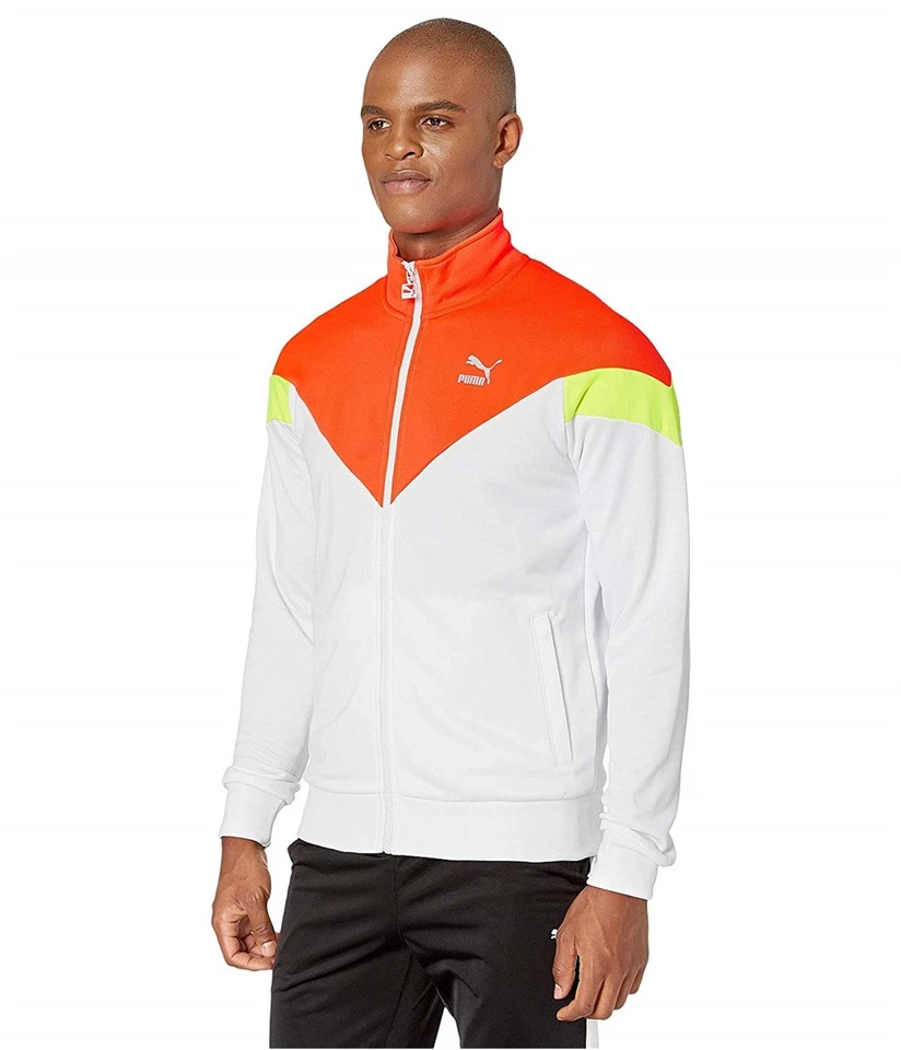 Puma Mens Iconic Track Jacket, white, XL - Image 1 of 1