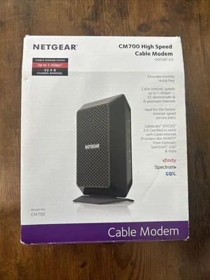 NETGEAR CM700 High Speed Cable Modem - Image 1 of 3
