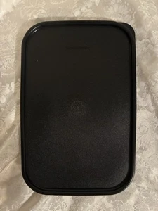 Tupperware Ricambio Rettangolare Modulare Guarnizione Coperchio 1610 Nero Spedizione Gratuita! - Foto 1 di 3