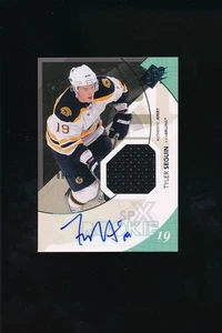 2010-11 Upper Deck SPX Rookies #196 Tyler Seguin Auto Patch RC 086/499 - Picture 1 of 2