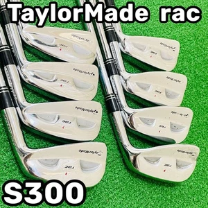 9041 Taylormade Rac Muscle Back Iron 8 Piece Set Dynamic Gold S300 - Picture 1 of 10