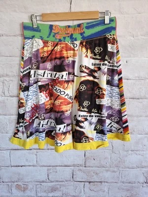 Gonna da donna Desigual Jupe Falda taglia M - Immagine 1 di 4