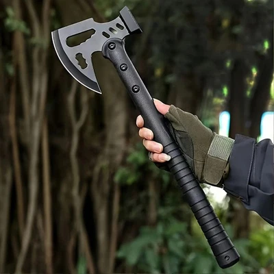 Outdoor tactical axe and multi-purpose hammer, camping survival axe - Image 1 of 4