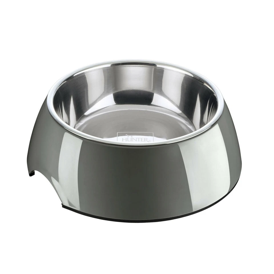 Futternapf für Hunde Hunter Grau 700 ml Melamine - Bild 1 von 1