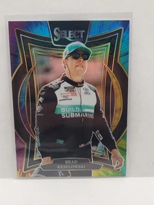 2025 Select NASCAR Racing Grandstand #52 Brad Keselowski Tie-Dye Prizm /25 RFK - Picture 1 of 2