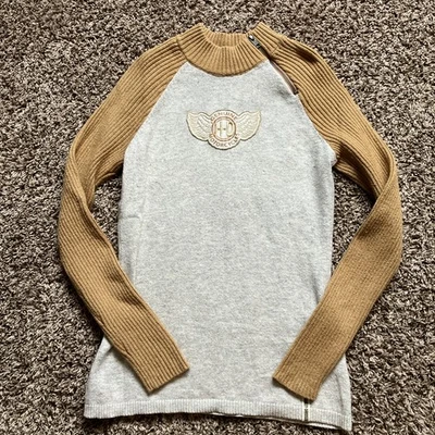 Suéter Harley Davidson con logotipo alado para mujer talla mediana  Foto 1 de 4