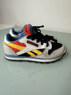 锐步 CL LTHR 青少年美国尺寸 2,5 GX1099 多色 — 第 1/4 张图片