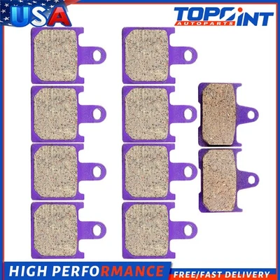 Pastillas de freno delanteras y traseras de fibra de carbono ABS Concours 14 para Kawasaki ZG1400C Foto 1 de 4