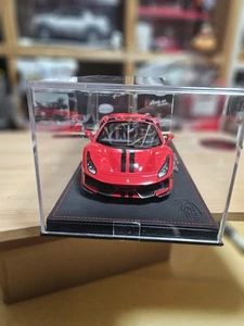 1:18 BBR Ferrari 488 Pista Spider 2018 Rosso Corsa 80pcs Limited Edition - Picture 1 of 7