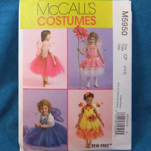 McCall's MP305 5950 4 Feen Kostüm Muster Kleinkind 1-3 - Bild 1 von 1