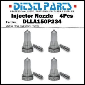 4Pcs Fuel Injector Nozzle Tips 129102-53000 DLLA150P234 for Yanmar 3TNE84 4TNE84 - Foto 1 di 6