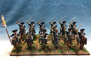 28 mm WGS Sette anni guerra SYW dipinto prussiani dragoni GPA13 - Foto 1 di 10