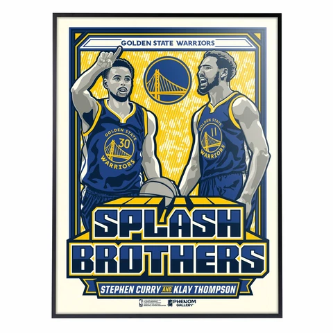 Phenom Gallery Klay Thompson Golden State Warriors Limited Edition Deluxe Framed Cover