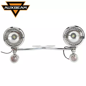 Passing Spot Fog Light Bar Bracket Turn Signals For Yamaha V-Star XVS 1100 950 - Picture 1 of 12