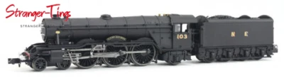Dapol A10 103 'Flying Scotsman' 103 Wartime Black NE N Gauge - Image 1 of 4