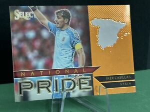 Iker Casillas 2015-16 Panini Select Soccer Prizm National Pride España /149
