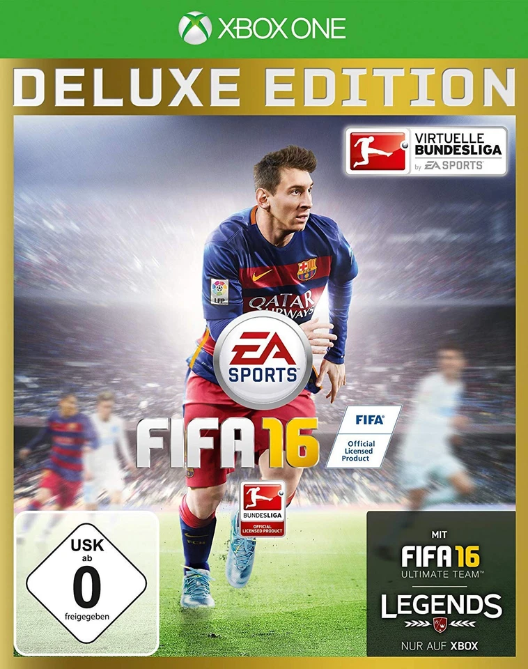 Microsoft Xbox One Spiel - Fifa 16 [Deluxe Edition] DE mit OVP - Bild 1 von 1