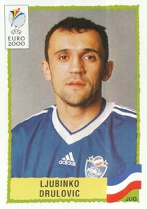 226 LJUBINKO DRULOVIC # YUGOSLAVIA JUGOSLAVIJA PANINI EURO 2000 STICKER - Picture 1 of 2