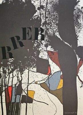 Josep Guinovart Rrer Handsigniert Lithographie Spanische Künstler Kunstdruck 76 - Bild 1 von 4