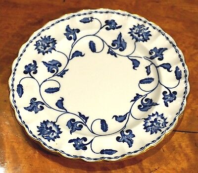 Beautiful Spode Colonel Blue Bread Plate • 38$
