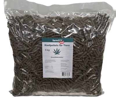 FARMBOX BY KNOLLFARMING farmBOX Canapa per Cavalli Pellet di Canapa per Animali 5kg
