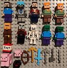 Lego Minecraft Minifgures Lot And Accessories