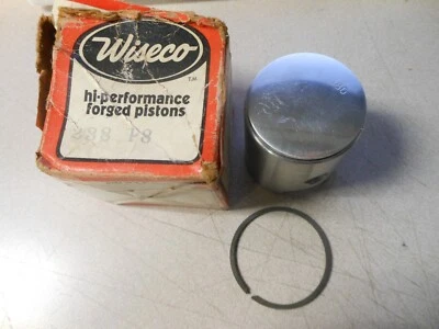 NOS Wiseco .080 Piston & Ring Fits: Yamaha 1976 YZ80 1976 MX80 238P8 - Image 1 of 4