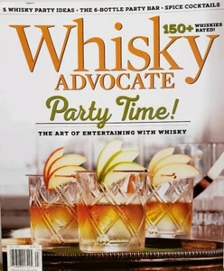Whisky Advocate Fall 2019 Party Time The Art of Entertaining FREE SHIPPING CB - Picture 1 of 1