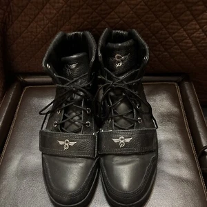 Creative Recreation Men's Black Leather Boots Lace Up Size 11 - Picture 1 of 6