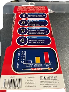 Beheizbare Socken - Thermo warme Socken - 1 Paar - Bild 1 von 2