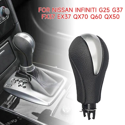 Pomo de cambio de marchas para Nissan Infiniti G25 G37 FX37 EX37 QX70 Q60 QX50 34910-JK03A Foto 1 de 4
