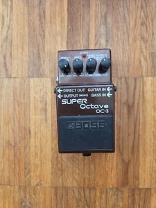 Boss OC-3 Super Octave Guitarra Bajo Efecto Octava Guitar Pedal - Imagen 1 de 6