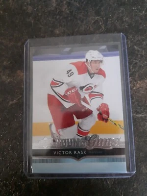 2014-15 Upper Deck Series 1 Young Guns Victor Rask YG RC Card# 212 - Image 1 of 2