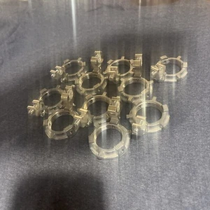 Bridgeport 163-G 1” Grounding Locknut w/ Lug - Box of 10 - Picture 1 of 1