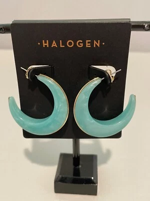 Pendientes Semi Aro Oro Espuma de Mar por Nuevo Halógeno de Nordstroms Nuevos con Etiquetas Foto 1 de 4