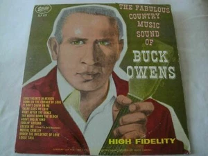 THE FABULOUS COUNTRY MUSIC SOUND OF BUCK OWENS VINYL LP ALBUM 1962 STARDAY REC. - Picture 1 of 4