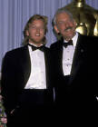 Kiefer Sutherland and Donald Sutherland - 1989 Old Photo