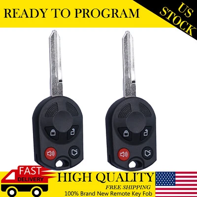 2 Para 2007 2008 2009 2010 2011 2012 Ford Edge Mazda Tribute Car Mando a Distancia Llavero Foto 1 de 4