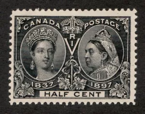 1897 Canada Sc# 50 - ½¢ Queen Victoria, Jubilee Issue. MNH - Picture 1 of 1