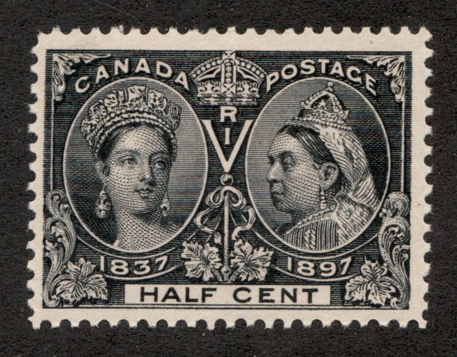 1897 Canada Sc# 50 - ½¢ Queen Victoria, Jubilee Issue. MNH  - Image 1 of 1