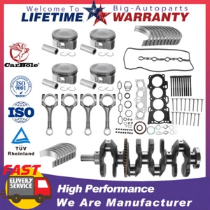 2AZ-FE 2.4L Engine Rebuild Overhaul Kit Crankshaft Rods Gaskets For Toyota Camry - Picture 1 of 38