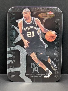 Tim Duncan Fleer 2001 Characteristics Asian Card #7 Spurs - Bild 1 von 2