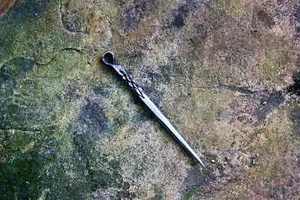 Handmade Carbon Steel 7" Marlin Spike For Maritime & Bushcraft - Picture 1 of 5