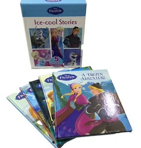 Disney Frozen - Ice Cool Story Book Set of 5 Hard Cover with Slip Case VGC - Bild 1 von 8