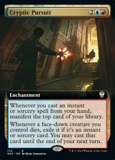MTG - Cryptic Pursuit - Extended Art, Streets of New Capenna Commander - Image 1 of 1