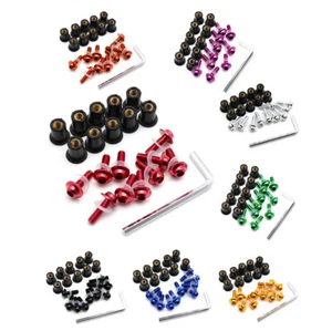 M5 Windshield Windscreen Fastener Screw Fit For XMAX NMAX Tracer 900 GT MT125 R1 - Picture 1 of 12